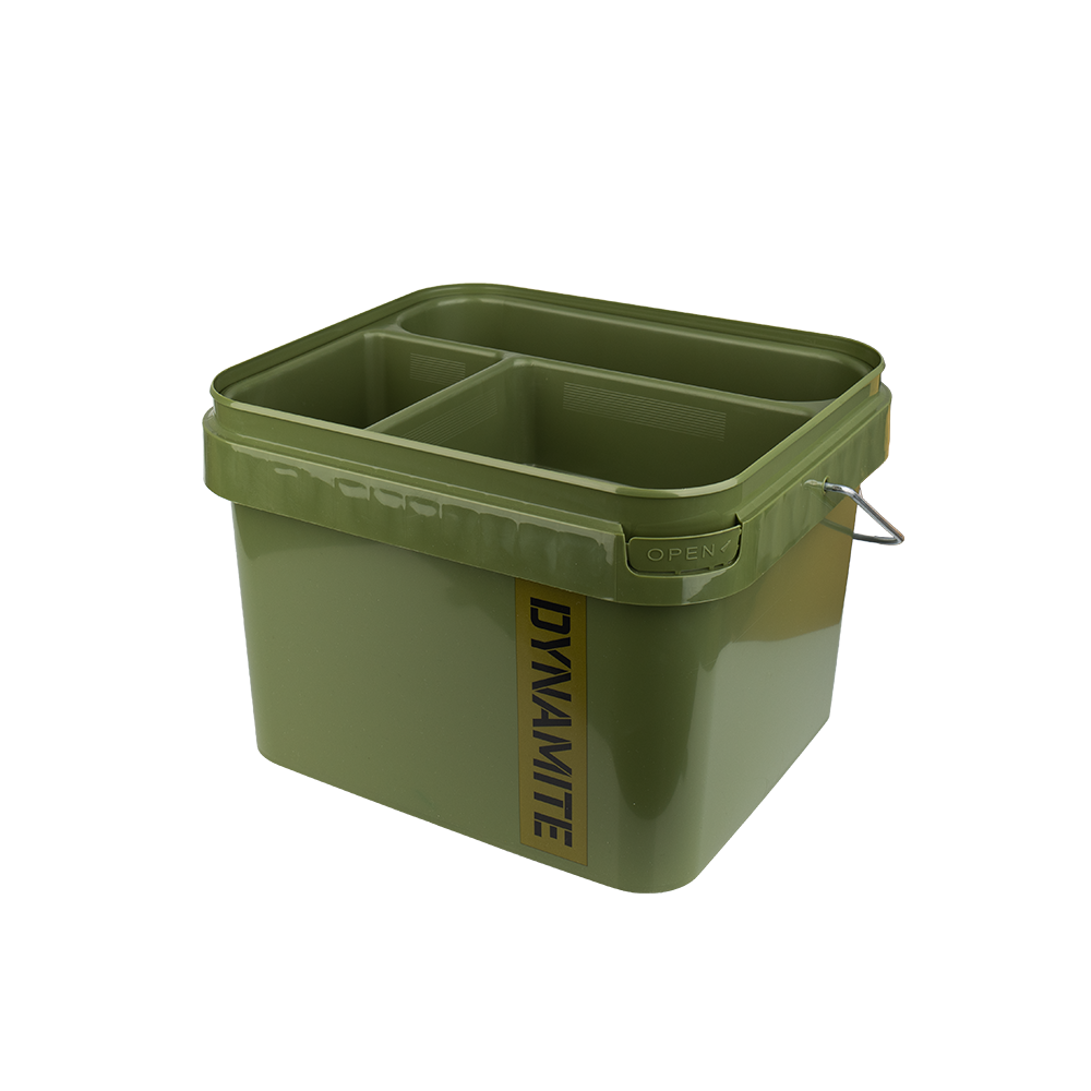 Dynamite Square Carp Bucket 10L