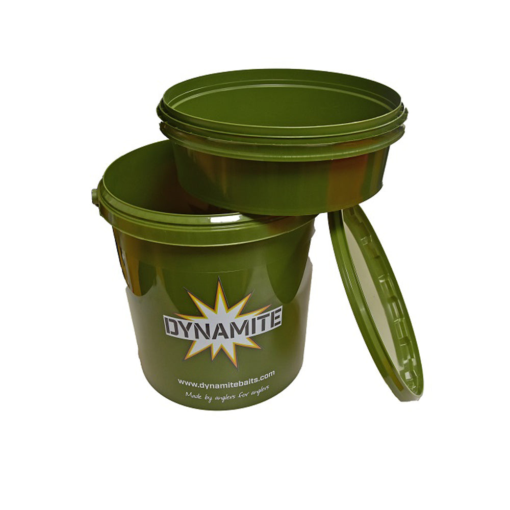 Green Carp Fishing Bait Bucket – Dynamite Baits
