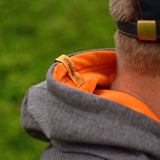 Dynamite Hoody Charcoal/Orange