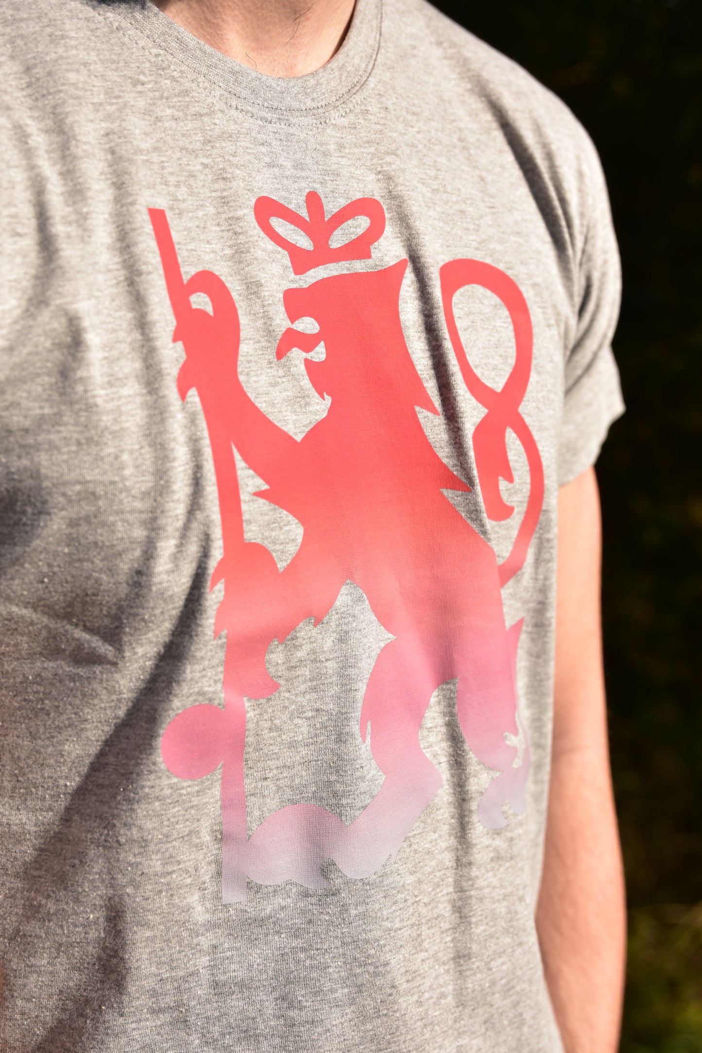 Normark Lion Chest Logo Fade T-Shirt