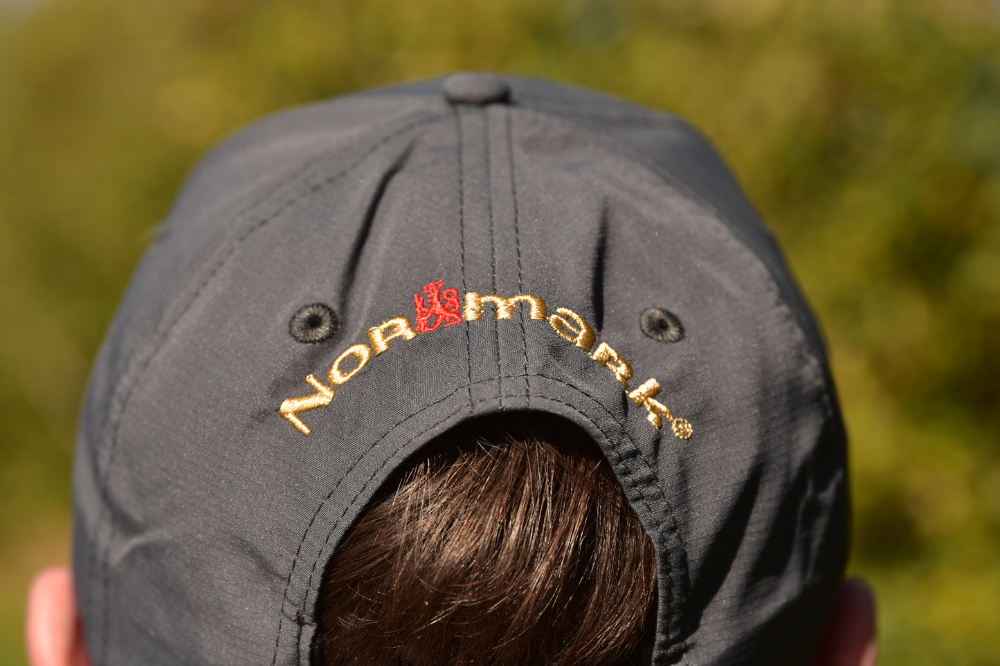 Normark Grey Offset Logo Embroidered Cap