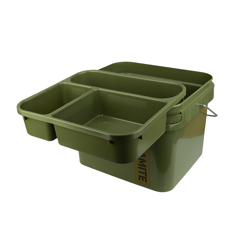 Dynamite Square Carp Bucket 10L