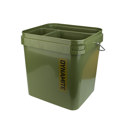 Dynamite Square Carp Bucket 17L
