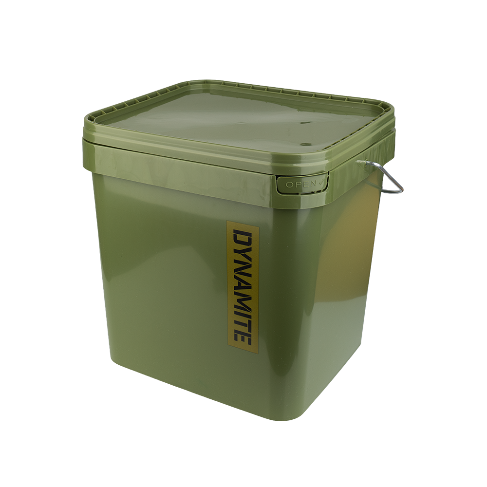 Dynamite Square Carp Bucket 17L