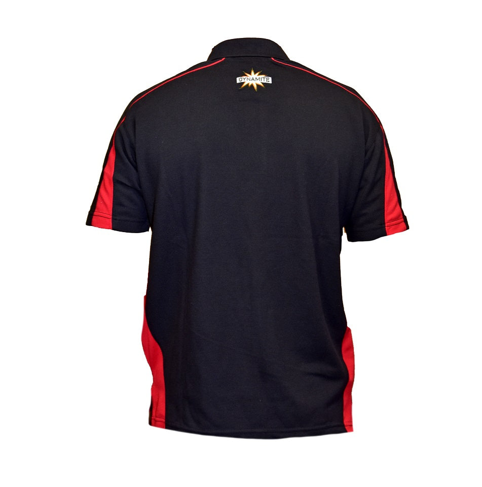 Dynamite Polo Shirt Black/Red