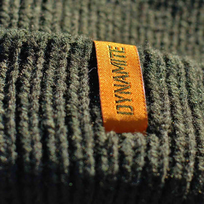 Dynamite Chunky Knit Woolly Hat Olive Green