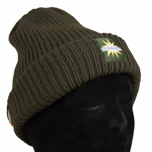 Dynamite Chunky Knit Woolly Hat Olive Green